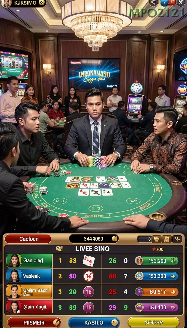 Cuplikan layar NAGA1001 — aktivitas
