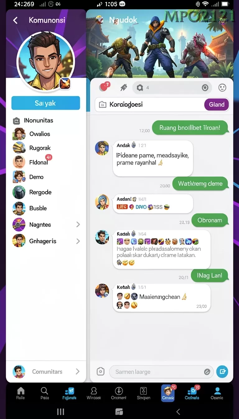 Cuplikan layar IDRKING — halaman utama